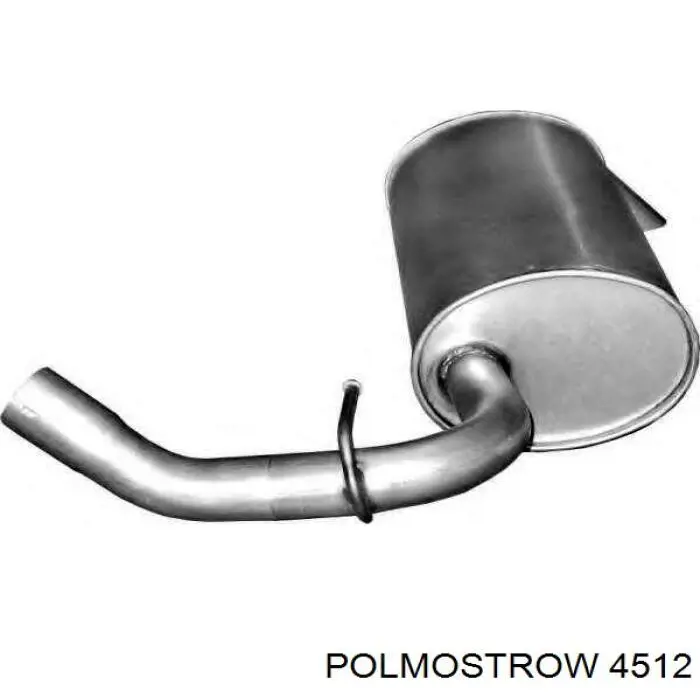 4512 Polmostrow Выхлопная труба