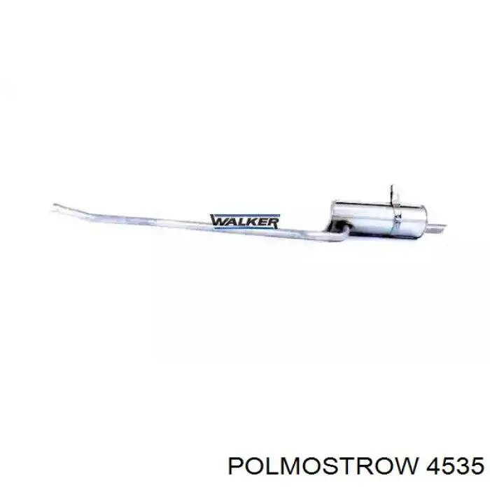 Купить 4535 Polmostrow Глушитель задний