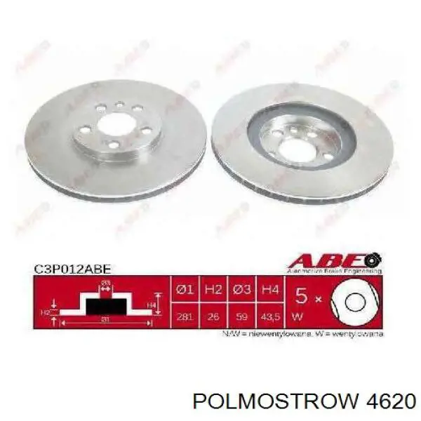  Polmostrow 4620 цена, от 61.82 USD