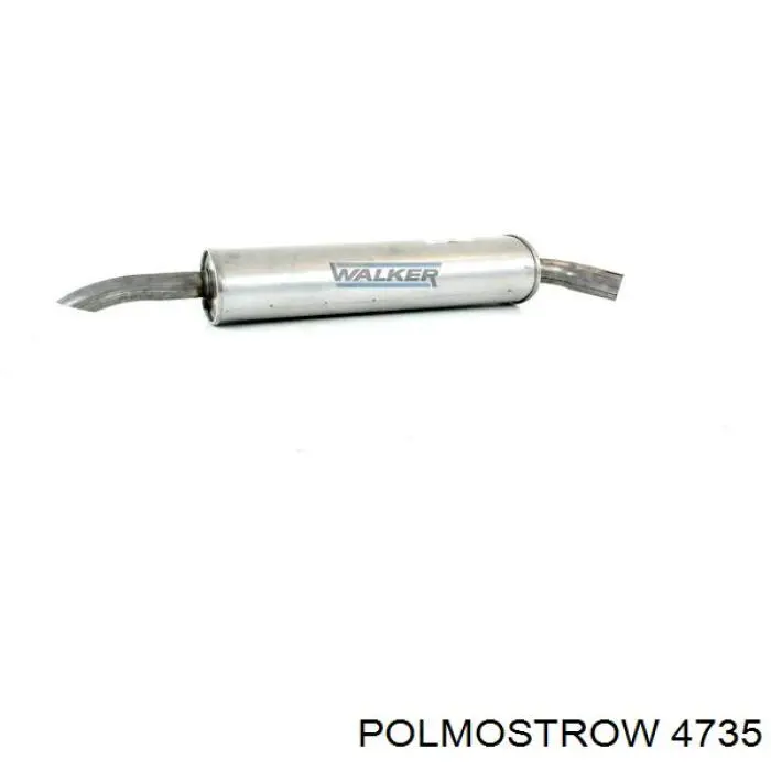 Купить 4735 Polmostrow Передняя часть глушителя