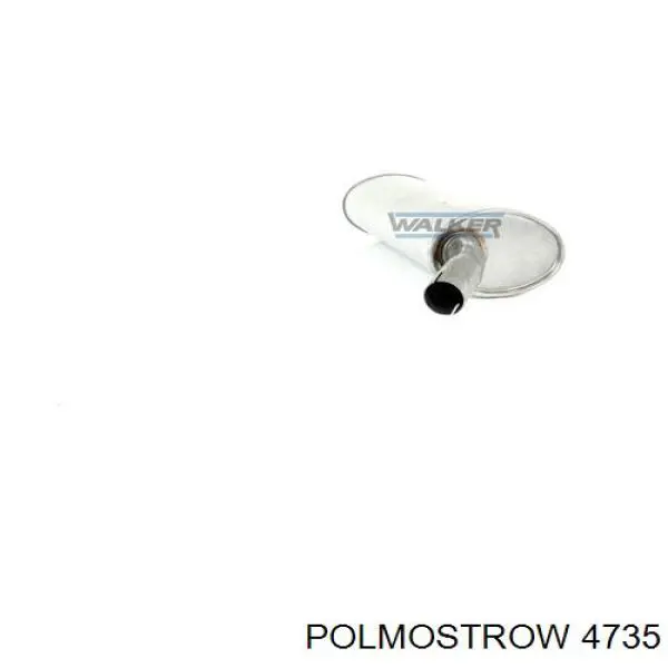 Глушитель, передняя часть Polmostrow 4735 цена, от 62.32 USD