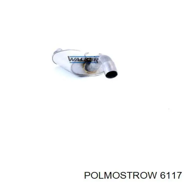 Глушитель, центральная часть Polmostrow 6117 цена, от 184.50 USD