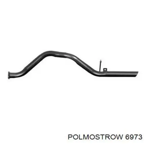 6973 Polmostrow Штаны глушителя передние
