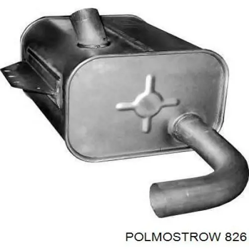 Купить FP2803G33 Polmostrow Глушитель задний