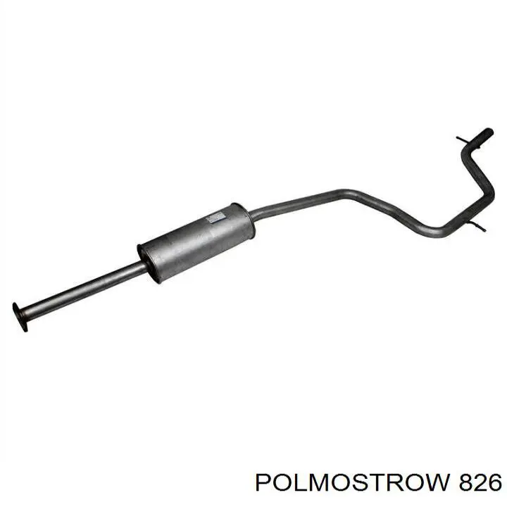 FP 2803 G33 Polmostrow глушитель, задняя часть