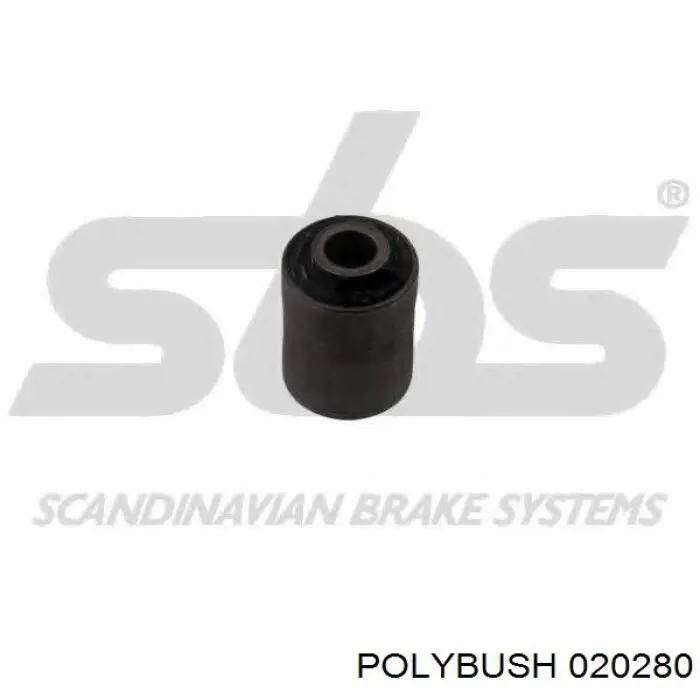Купить 020280 Polybush Сайлентблок заднего нижнего рычага
