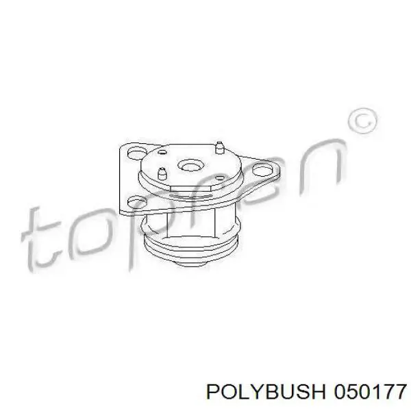 Сайлентблок передней балки Polybush 050177 цена, от 15.25 USD