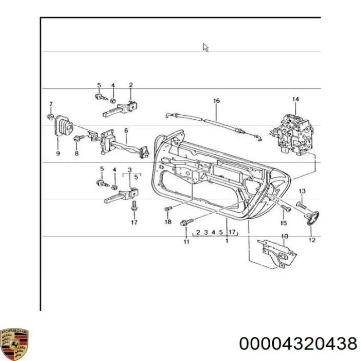  Porsche 00004320438