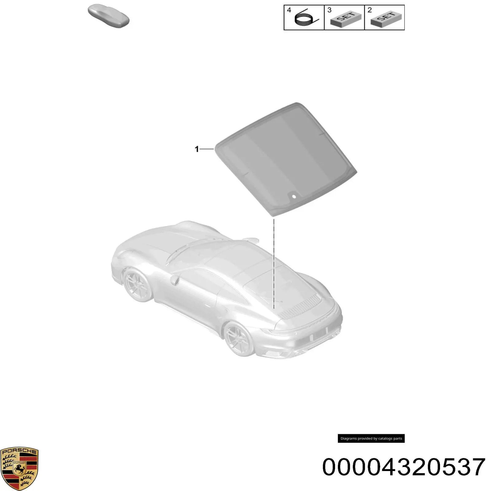  Porsche 4320537 цена, от 186.40 USD