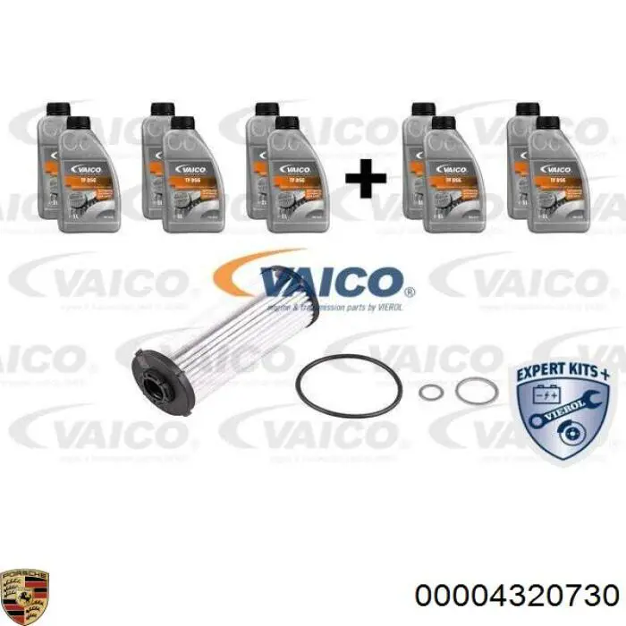 Масло трансмиссионное Porsche 00004320730 цена, от 23.81 USD