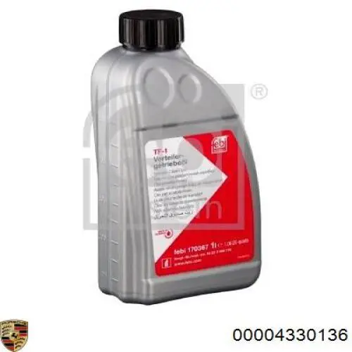 Масло в коробку Porsche 00004330136
