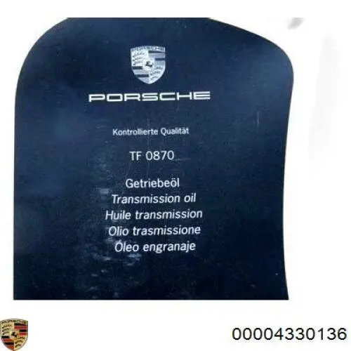 Купить 00004330136 Porsche Масло АКПП
