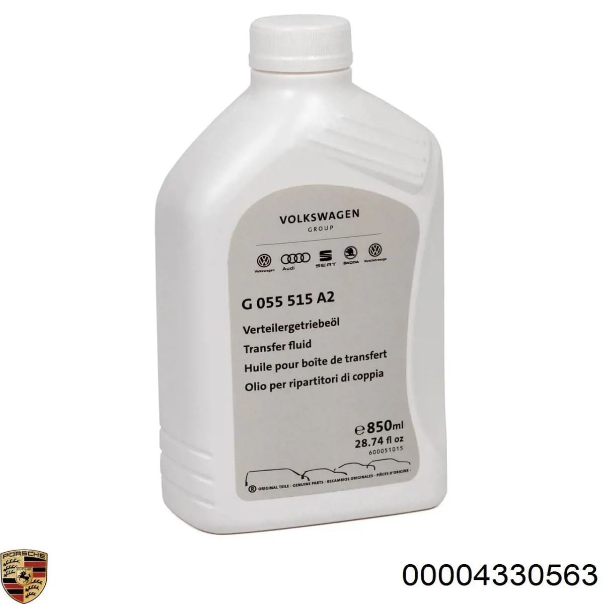 00004330563 Porsche Масло в коробку передач