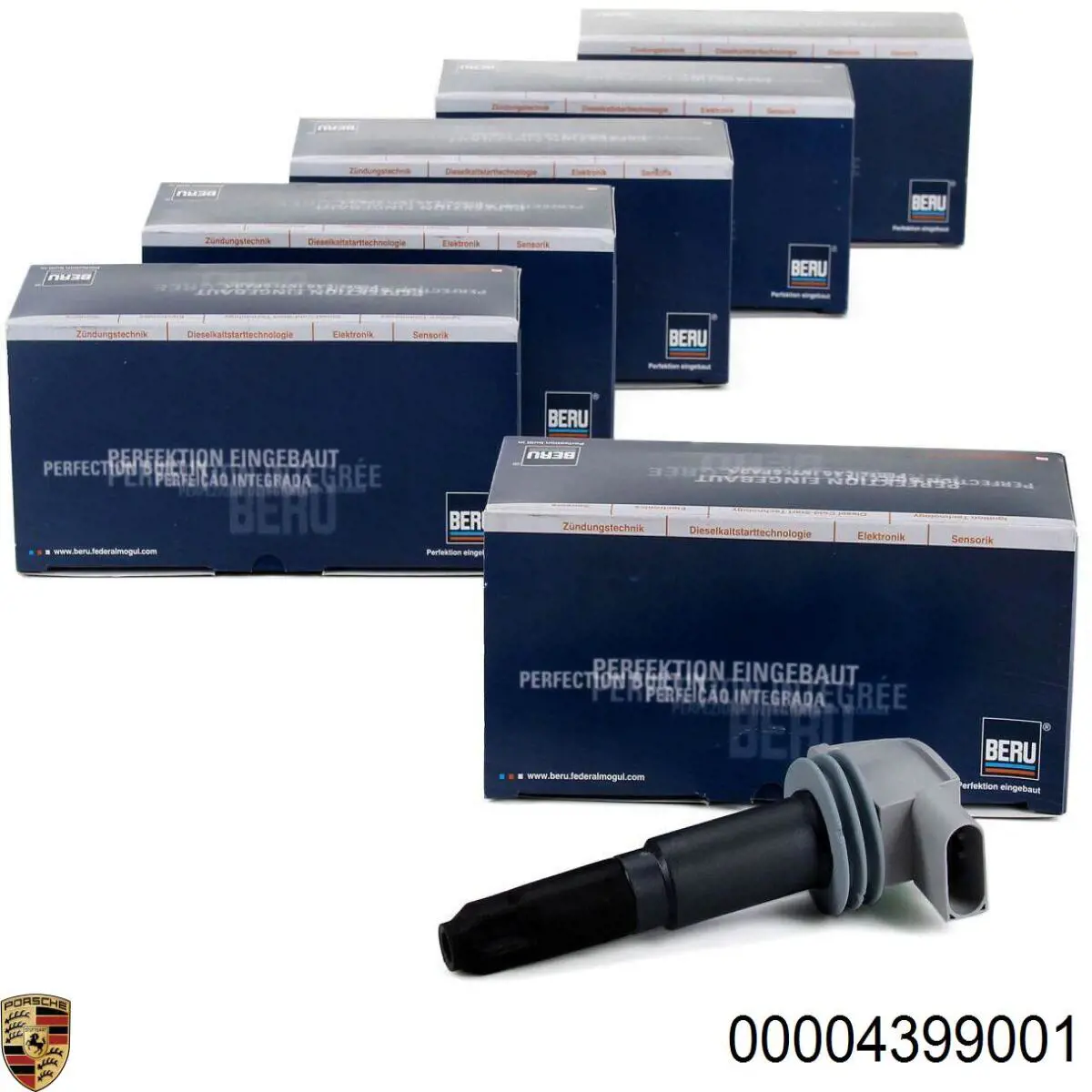 Купить 00004399001 Porsche Катушка зажигания