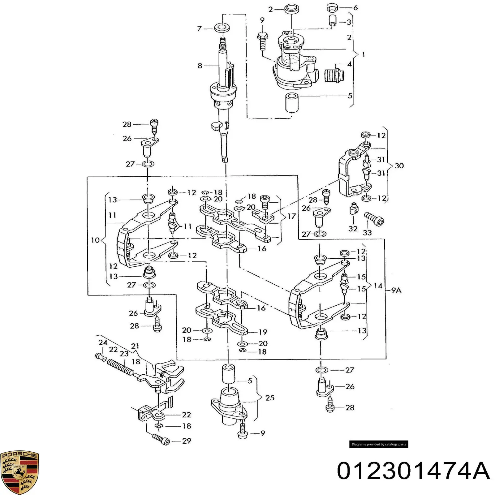  012301474A Porsche