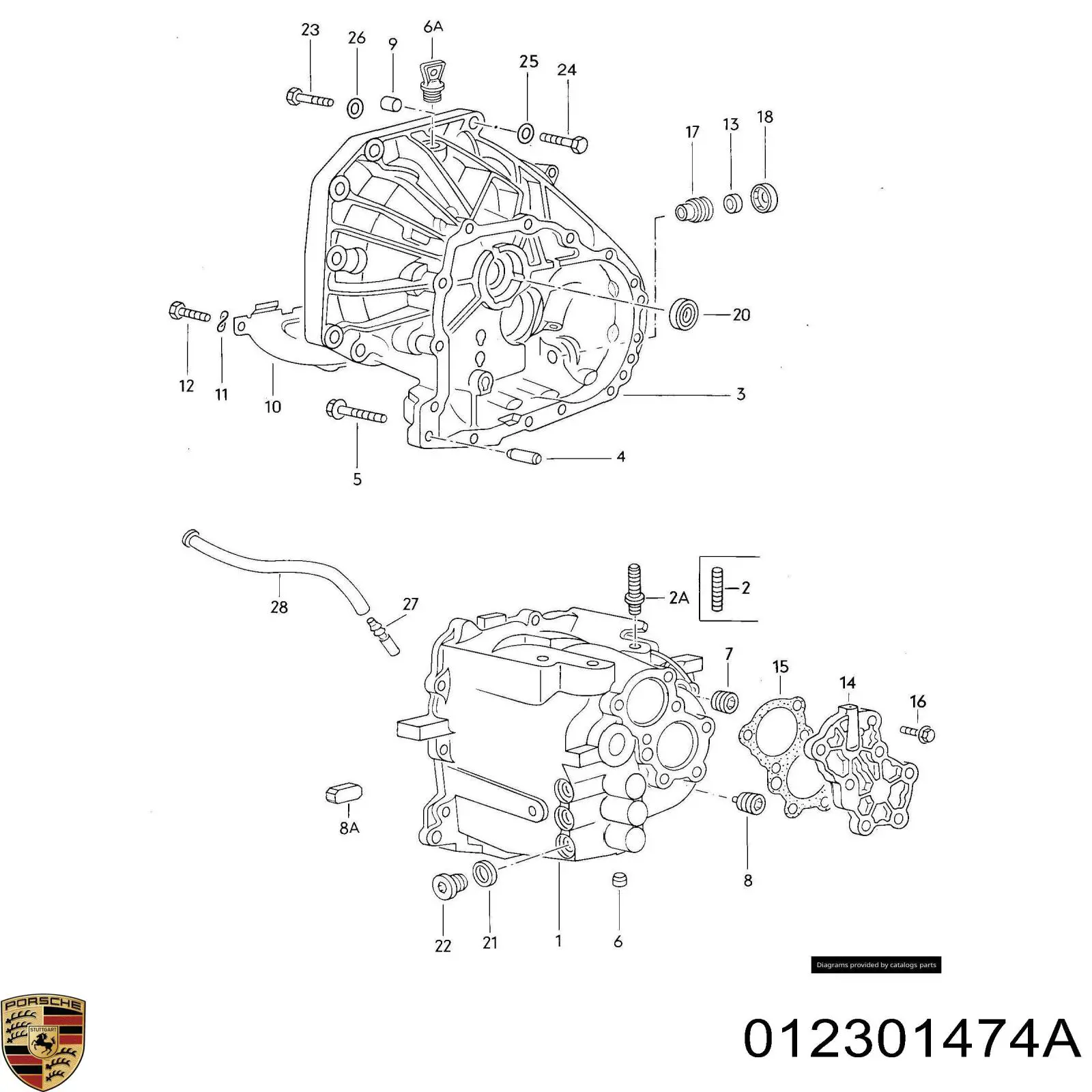  Porsche 012301474A