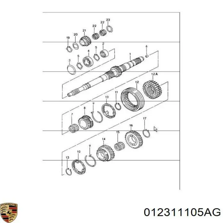  VAG 012311105AG цена, от 834.03 USD