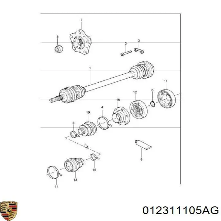Купить 012311105AG VAG 