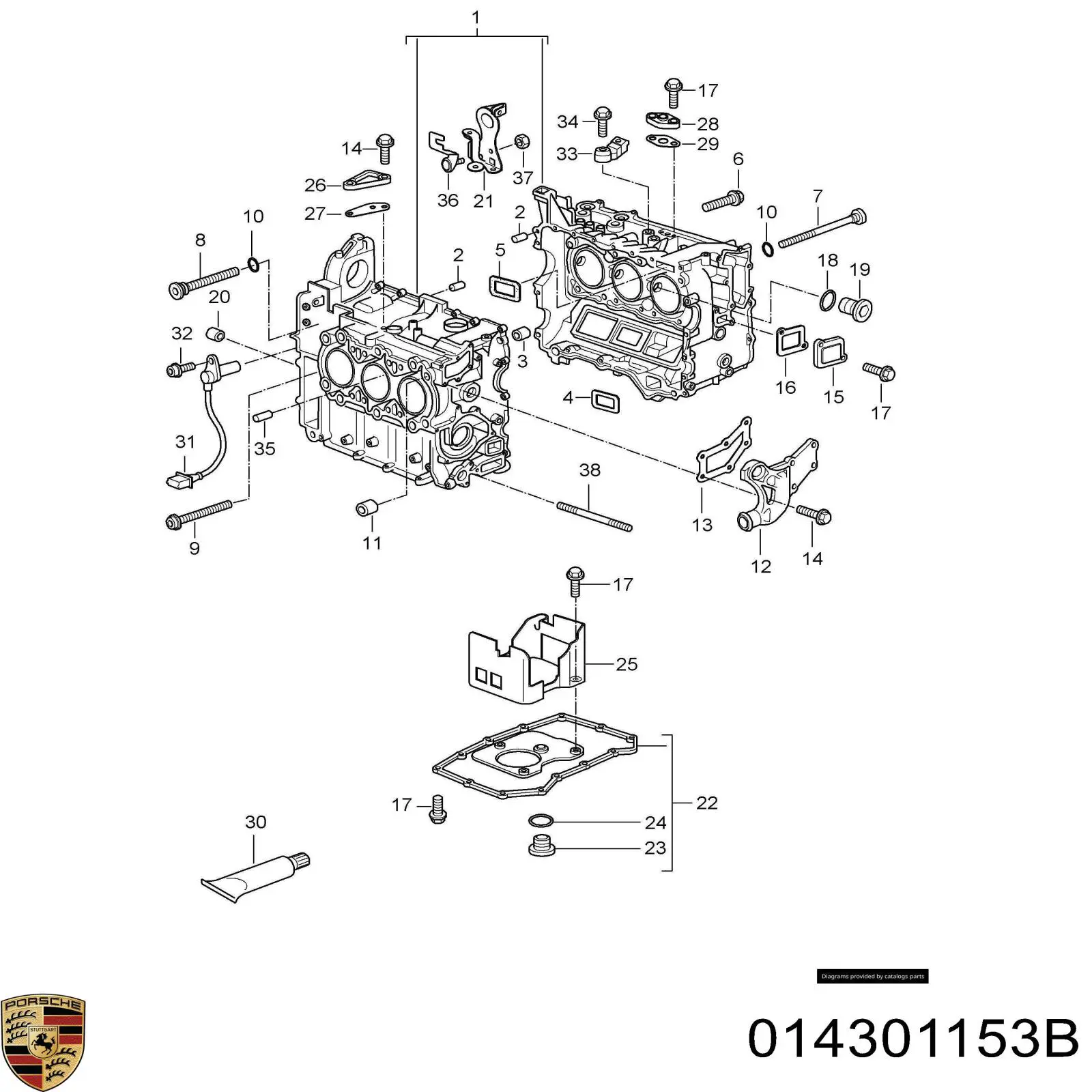 014301153B Porsche 