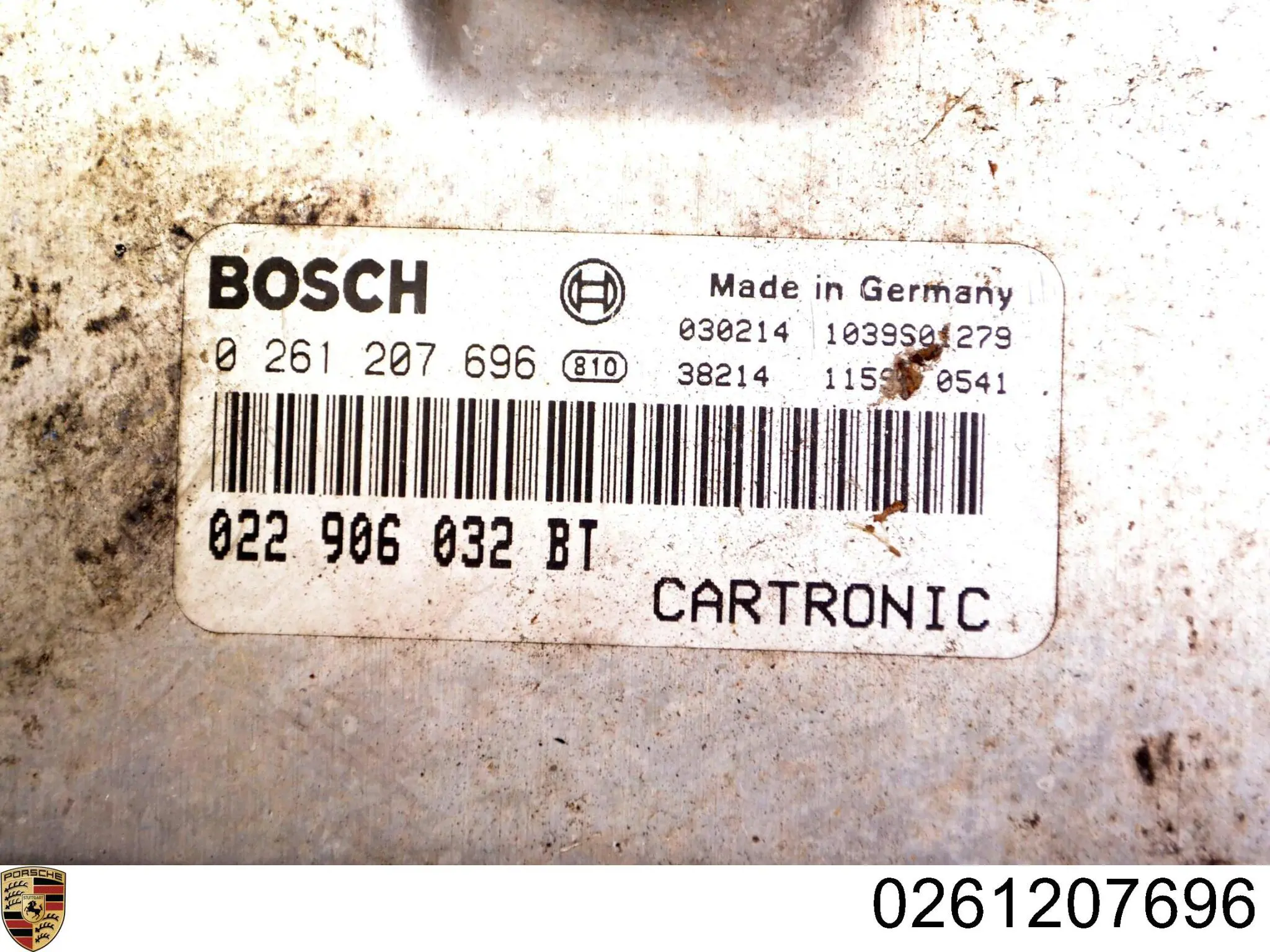 Блок управления двигателем 0261207696 Porsche