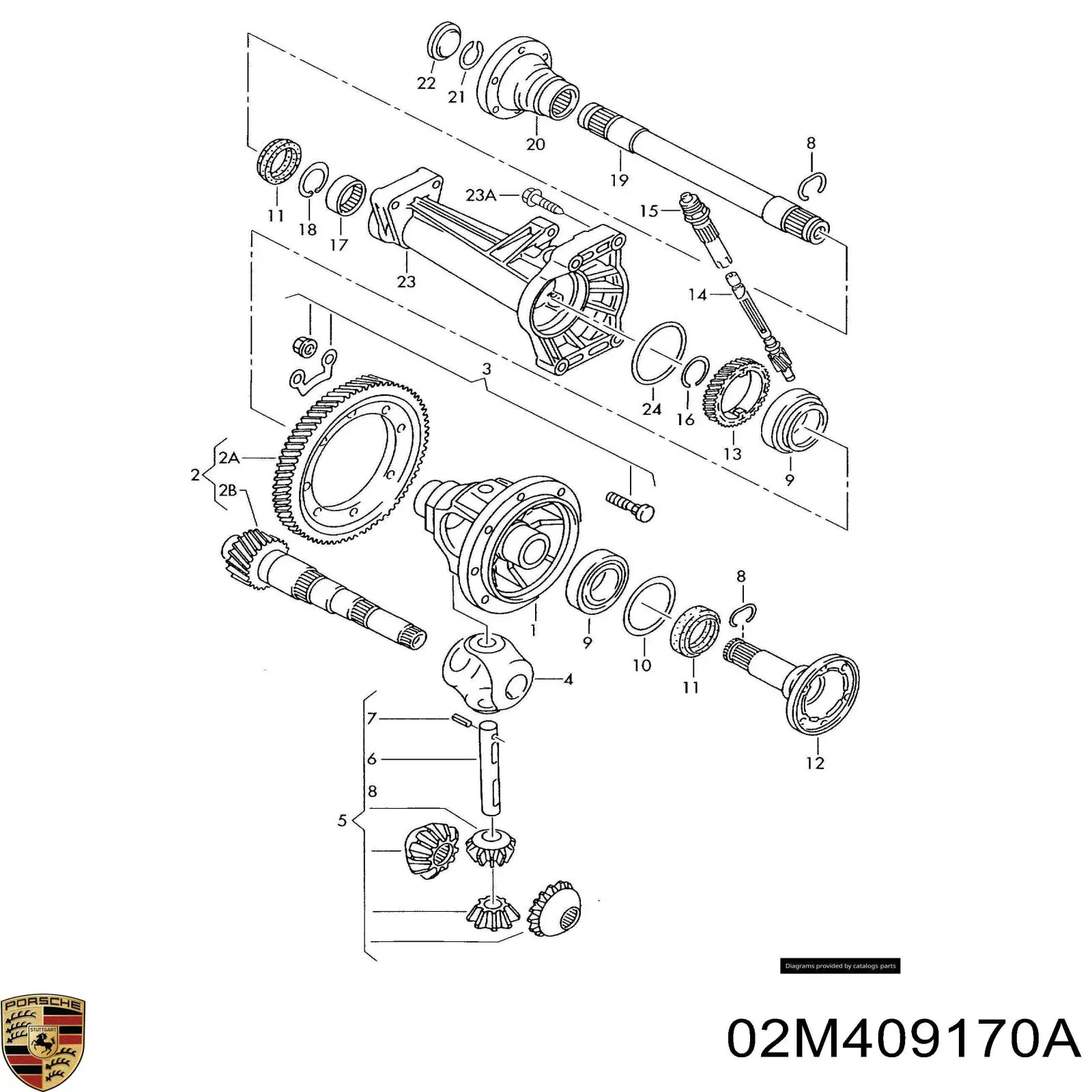  02M409170A Porsche