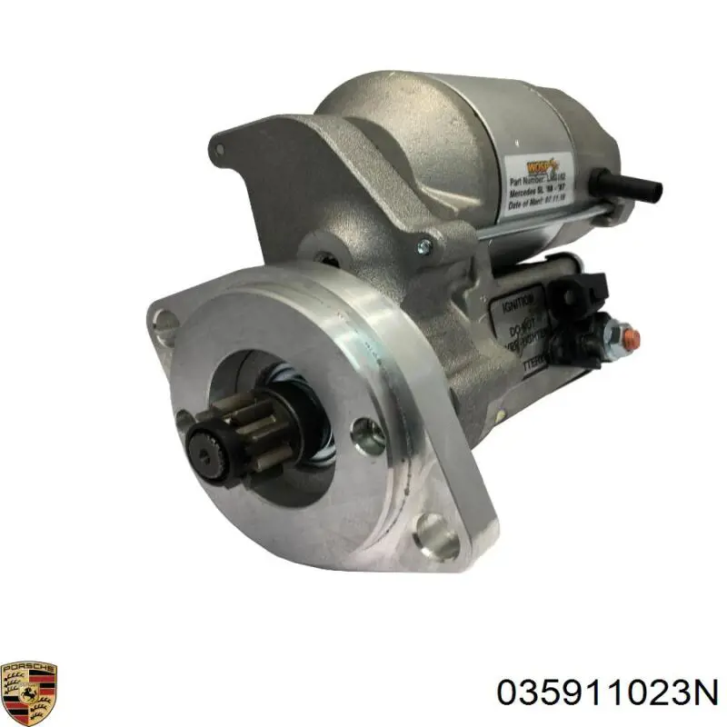 Купить 035911023N Porsche Стартер