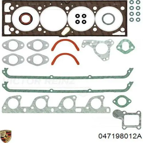 Полный комплект прокладок двигателя Porsche 047198012A цена, от 119.86 USD