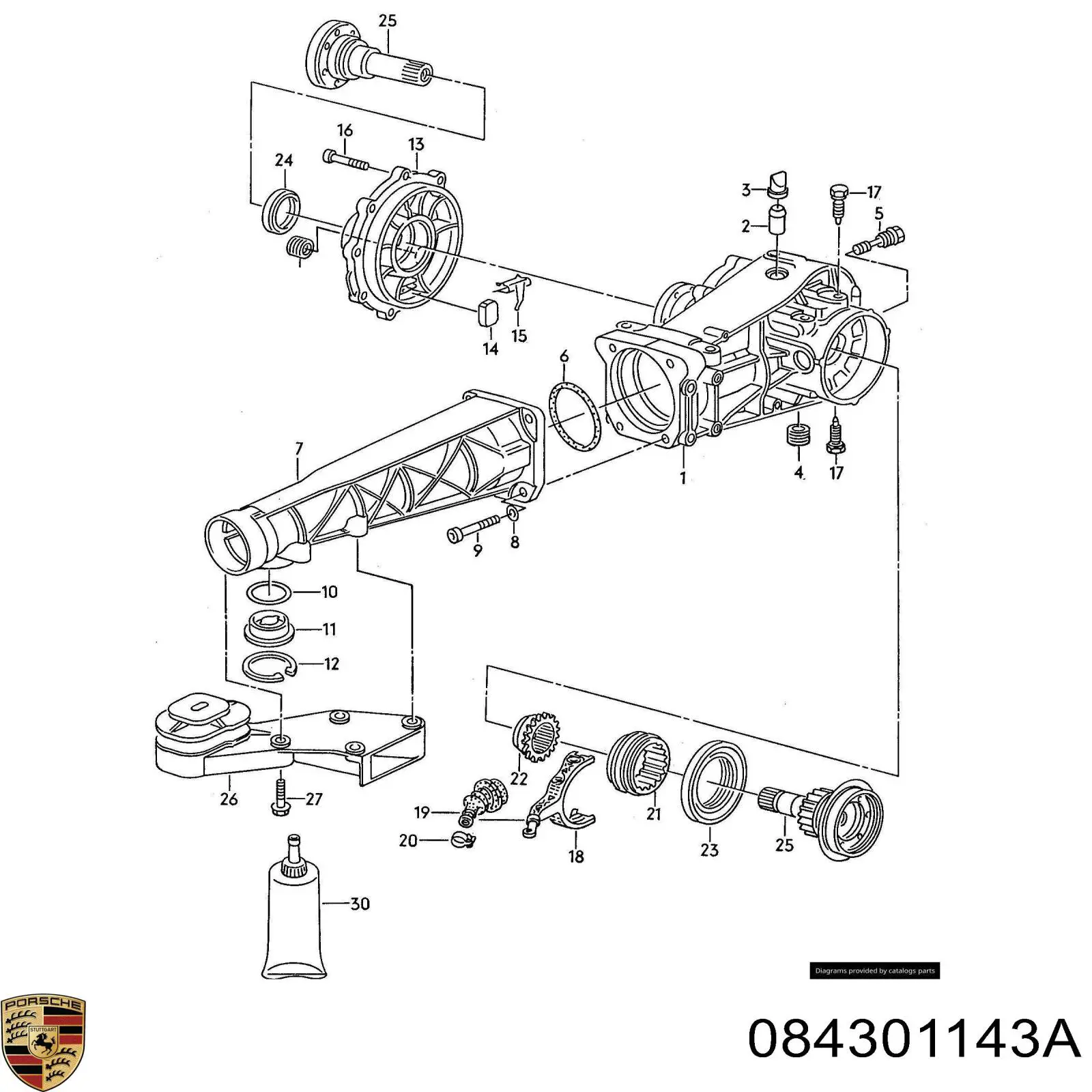  Porsche 084301143A