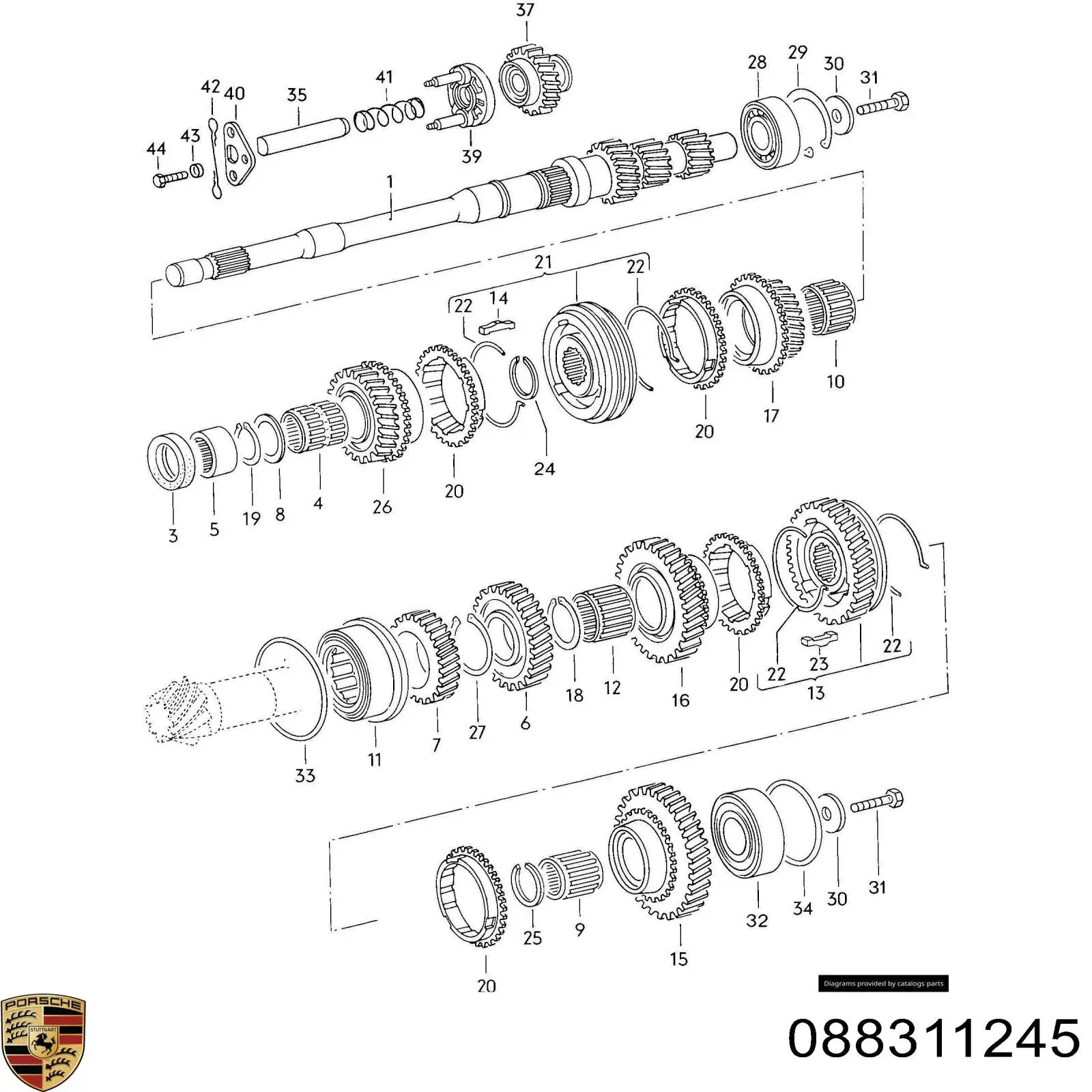 088311245 Porsche 
