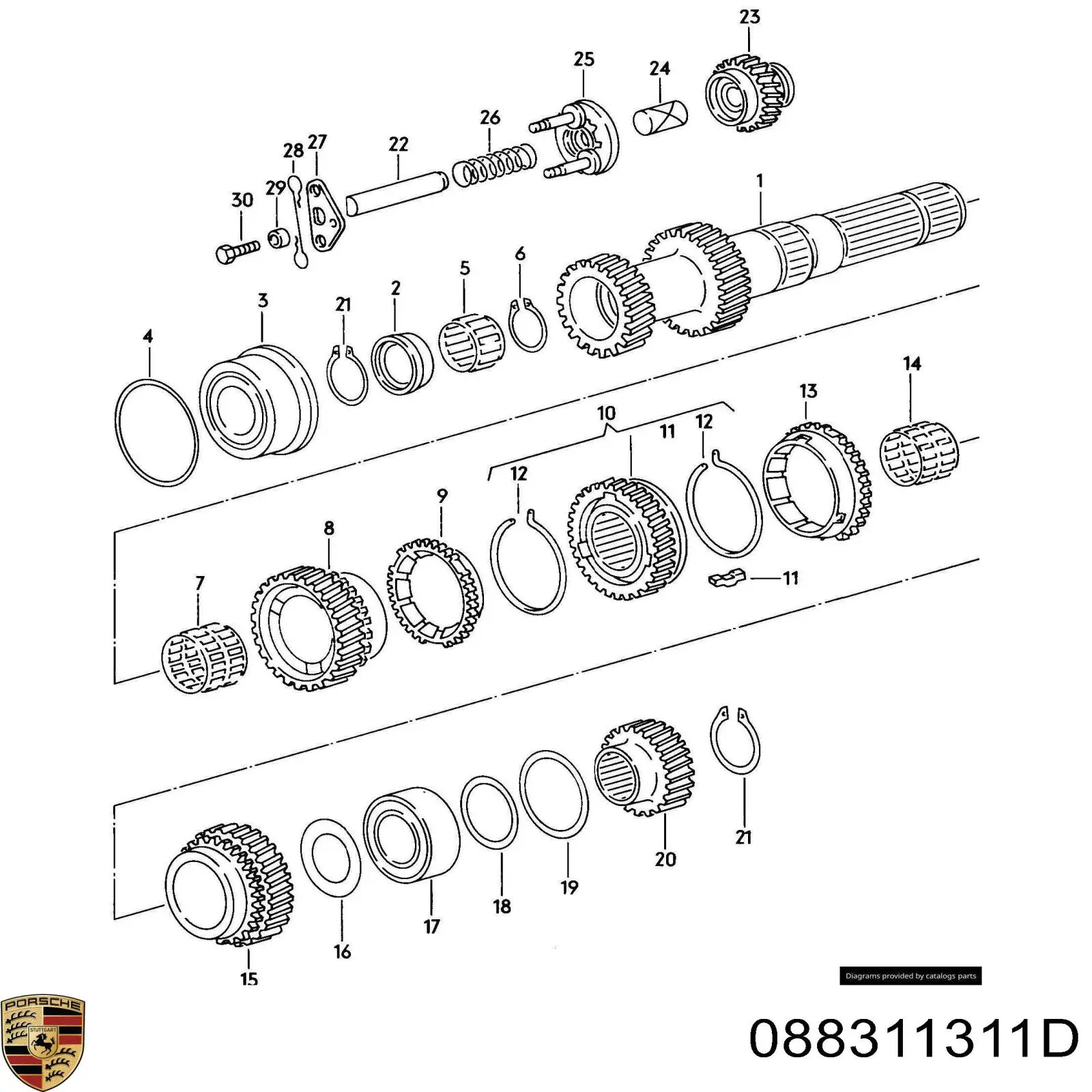 Купить 088311311C VAG 