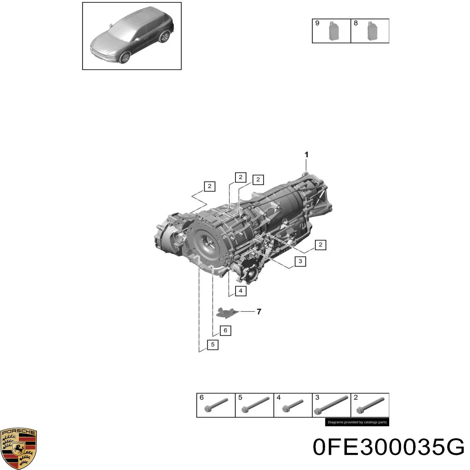  0FE300035G Porsche