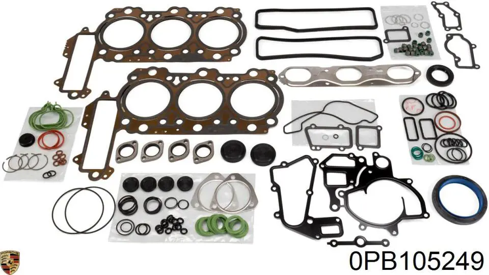 0PB105249 Porsche vedação traseira de cambota de motor