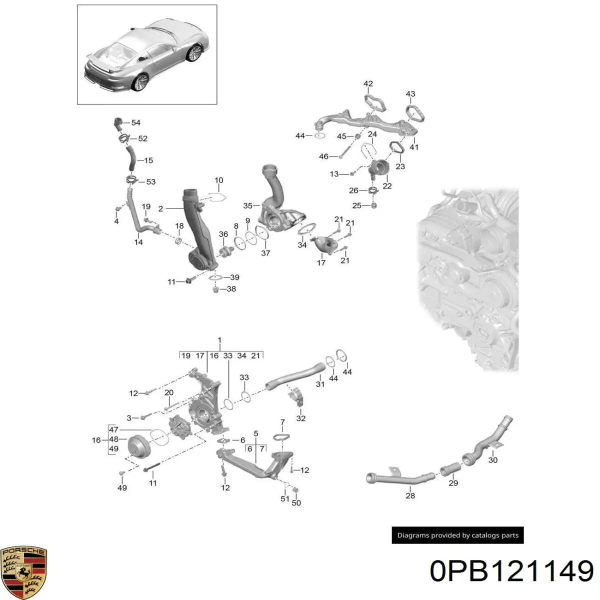  Porsche 0PB121149 цена, от 20.73 USD