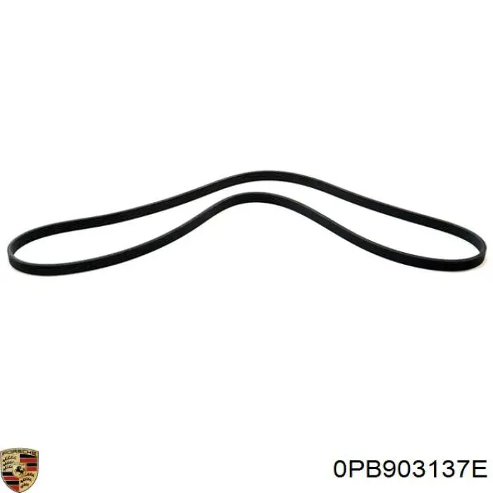 Клиновый ремень Porsche 0PB903137E цена, от 689.57 USD
