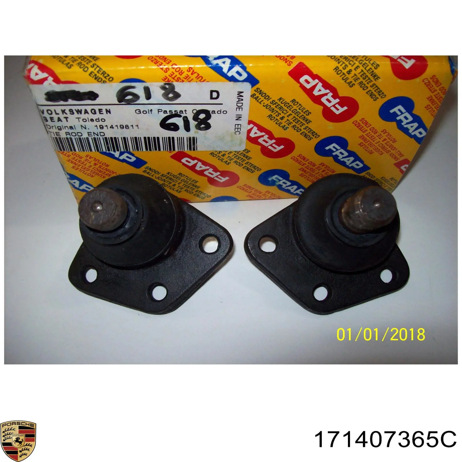 Купить 171407365C Porsche Нижняя шаровая опора