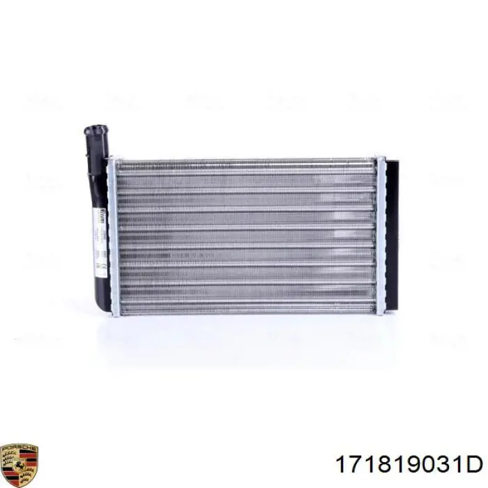 171819031D Porsche Радиатор отопителя салона
