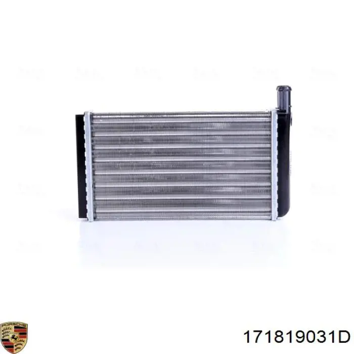 Купить 171819031D Porsche Радиатор печки