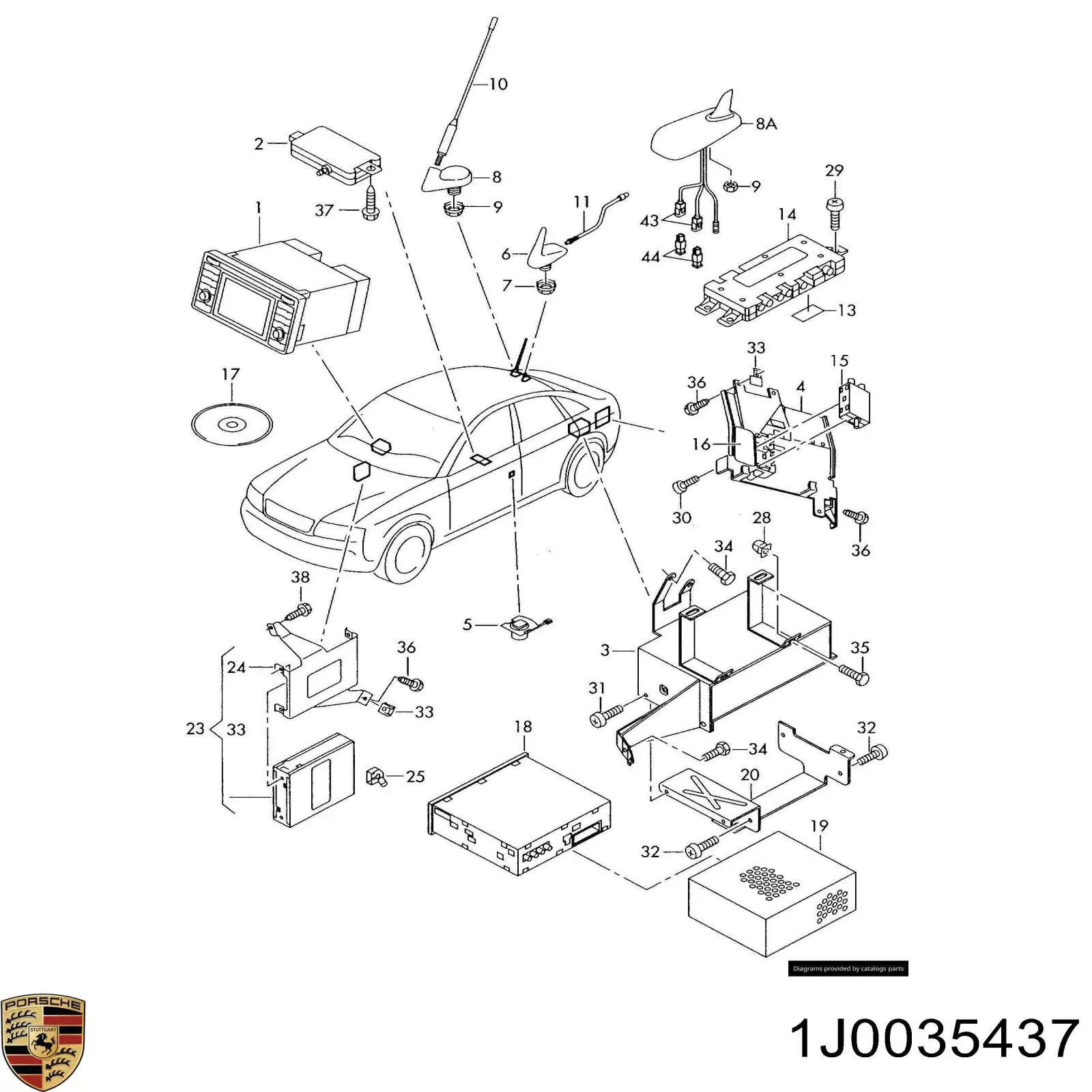  Porsche 1J0035437 цена, от 1.73 USD