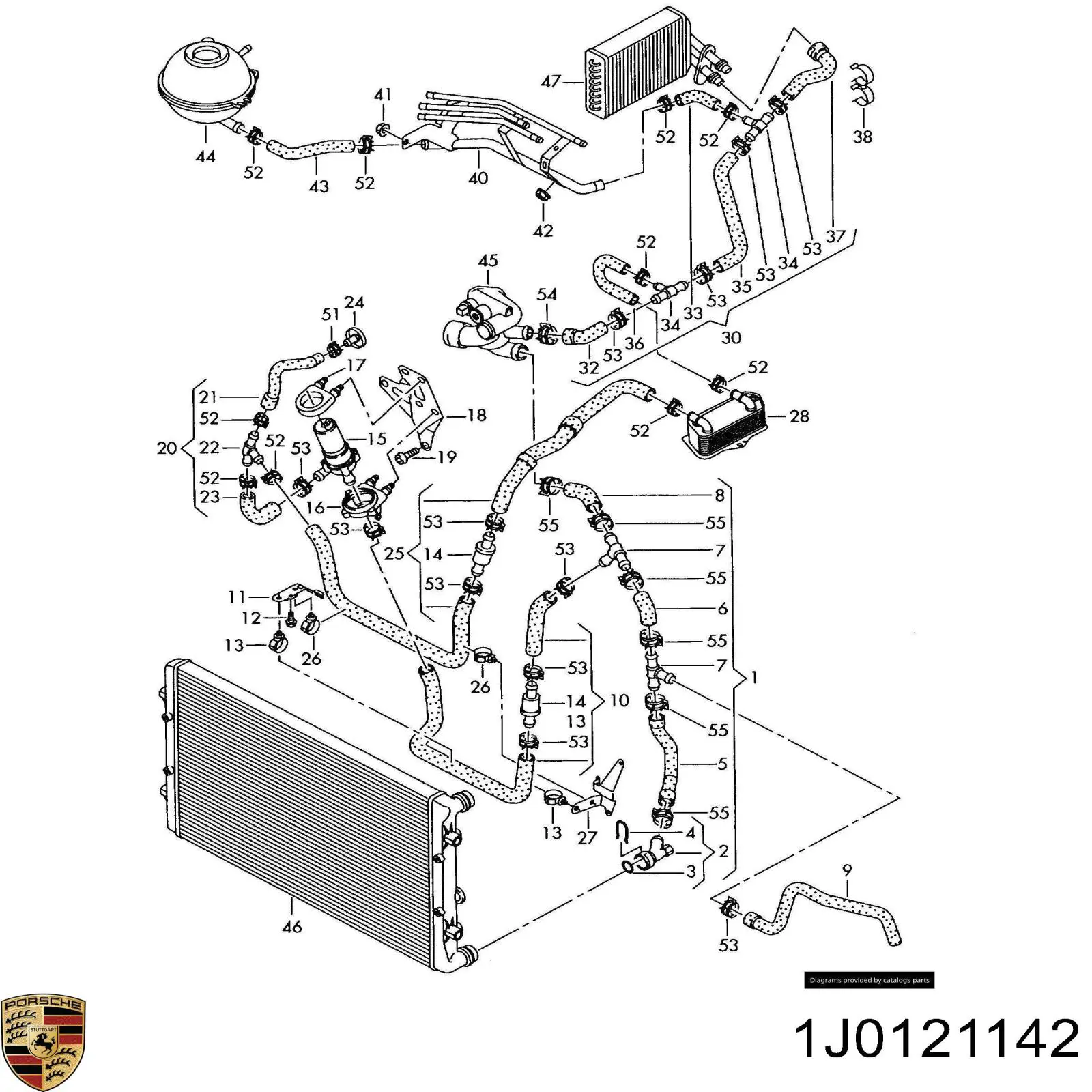 Пружинная защелка суппорта Porsche 1J0121142 цена, от 0.82 USD
