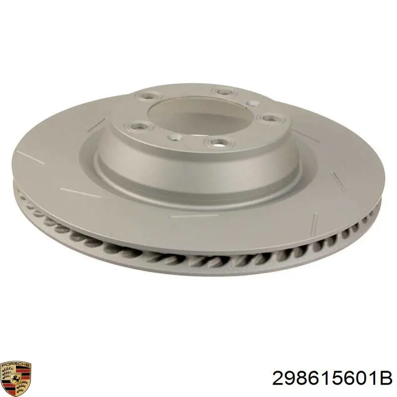 Купить 298615601B Porsche Диск тормозной задний