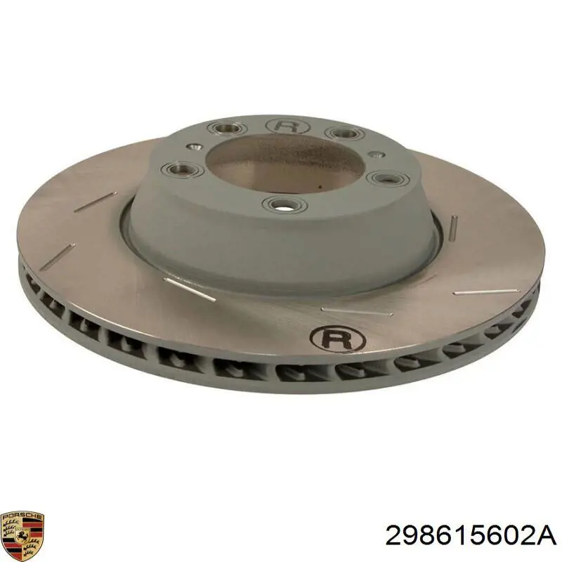 Купить 298615602A Porsche Диск тормозной задний