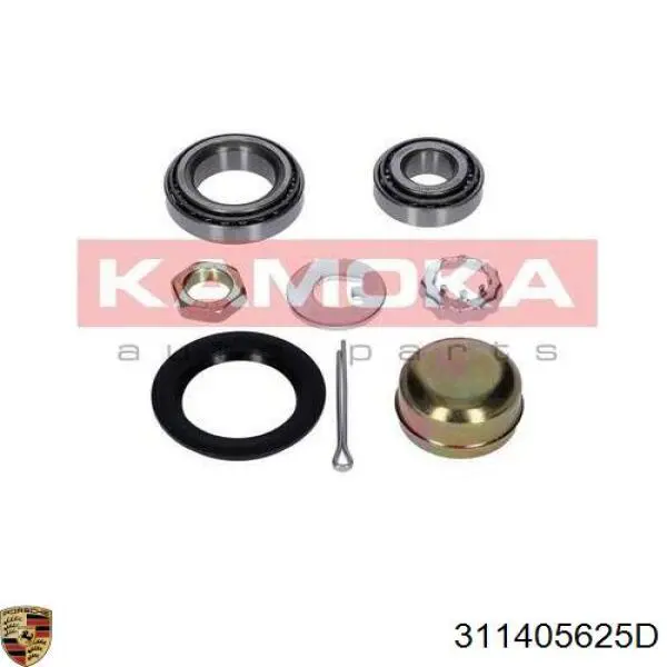 Подшипники задней ступицы Porsche 311405625D цена, от 7.33 USD