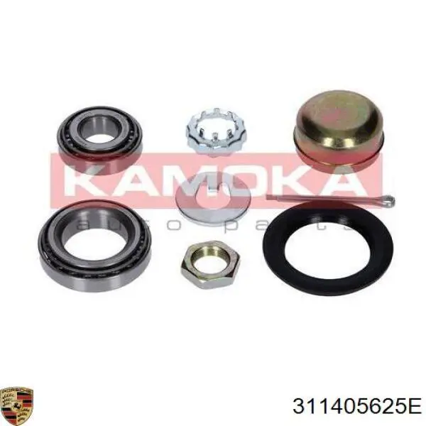 Подшипник ступицы задней внутренний 311405625E Porsche