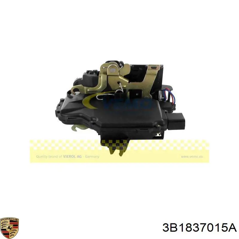 Купить 3B1837015A Porsche Замок водительской двери