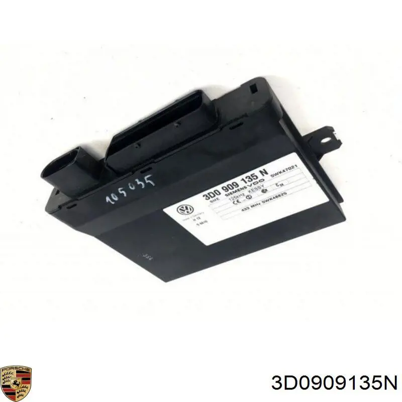 Блок управления центральным замком Porsche 3D0909135N цена, от 25.34 USD