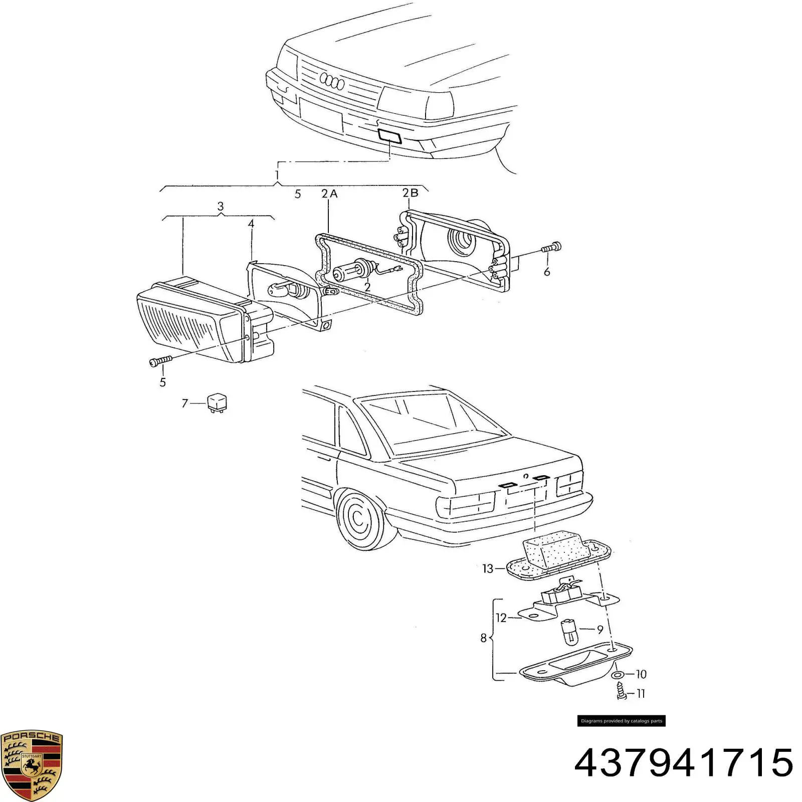 Купить 437941715 Porsche 