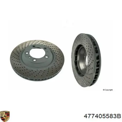 Тормоз дисковый передний Porsche 477405583B цена, от 42.29 USD