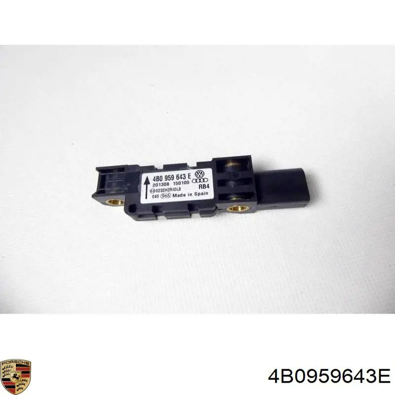 4B0959643E Porsche sensor airbag traseiro