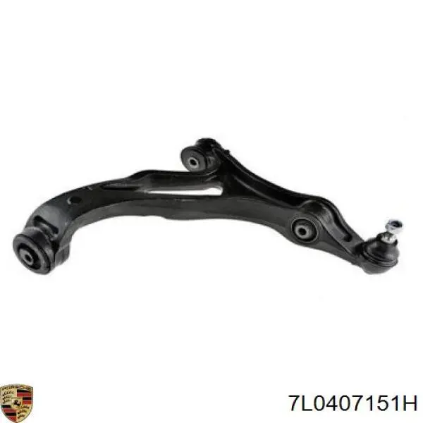 Купить 7L0407151H Porsche Рычаг передней подвески левый