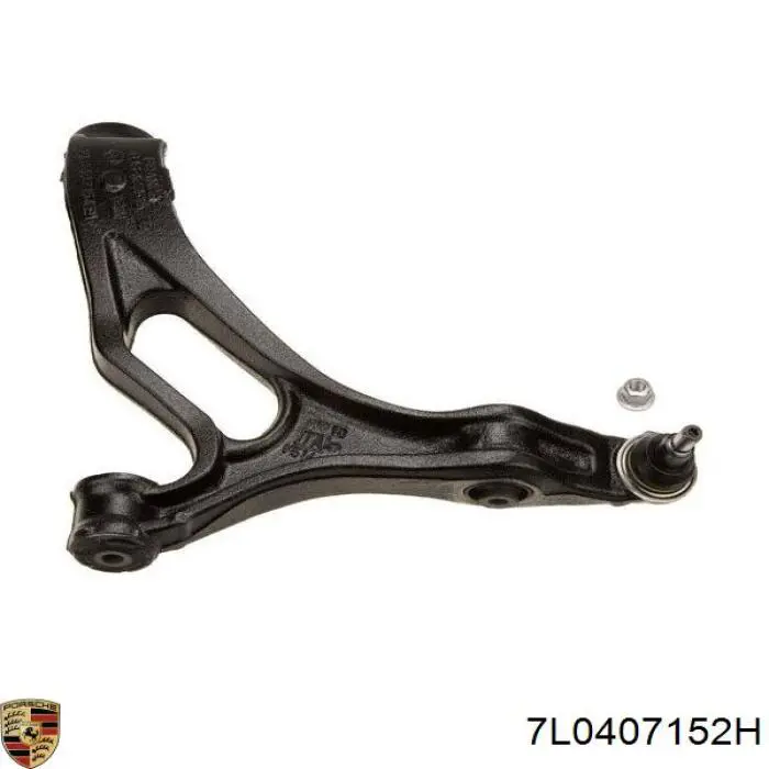 Купить 7L0407152H Porsche Нижний правый рычаг передней подвески